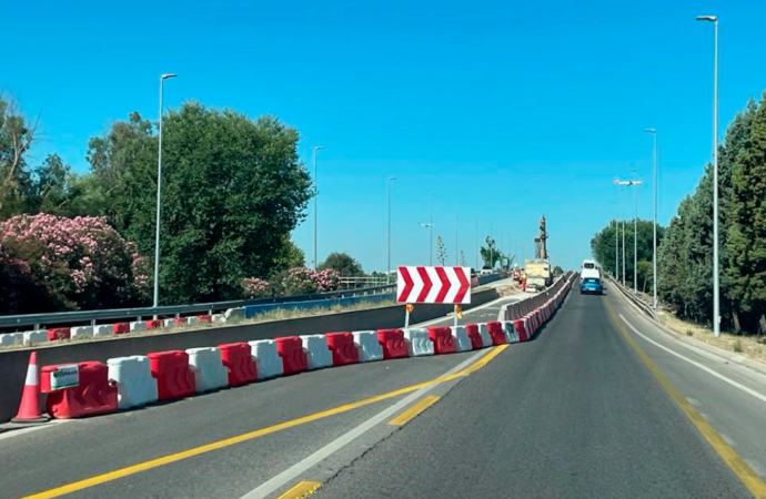 Restricciones al tráfico en la M-206 (avenida de la Luna) durante el mes de agosto en Torrejón de Ardoz