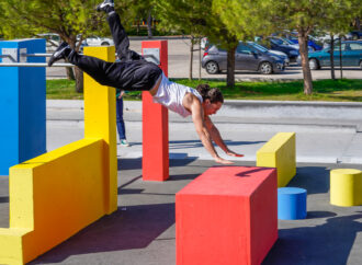 El primer circuito de Parkour del Corredor del Henares, abierto en el Recinto Ferial de Torrejón