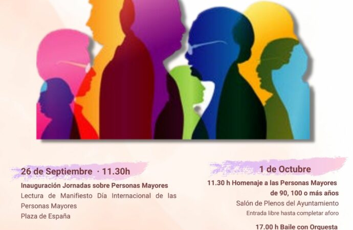 Actividades del Día Internacional de los Mayores en San Fernando: del 26 de septiembre al 1 de octubre