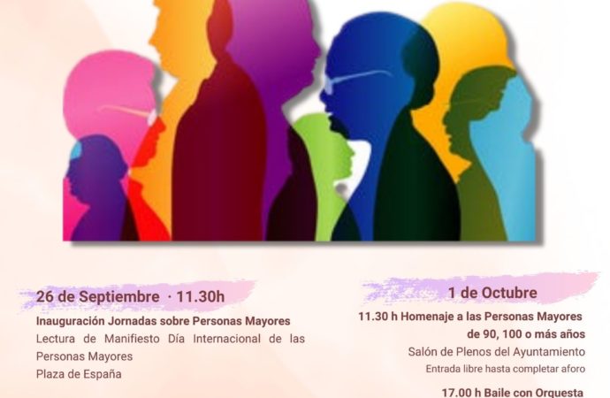 Actividades del Día Internacional de los Mayores en San Fernando: del 26 de septiembre al 1 de octubre