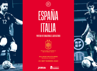 Fútbol Sala / España – Italia, este miércoles día 20 a las 21 horas en el Pabellón Multiusos de Guadalajara