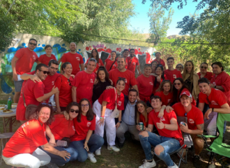 Así fue la Romería de las Peñas Festivas de Alcalá tras suspenderse por la lluvia la semana pasada
