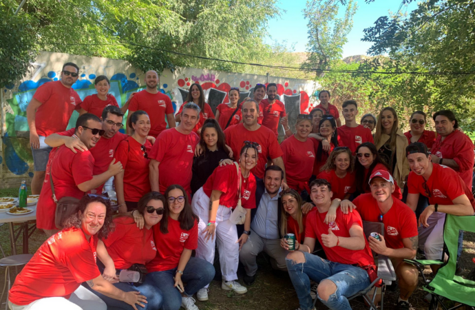 Así fue la Romería de las Peñas Festivas de Alcalá tras suspenderse por la lluvia la semana pasada