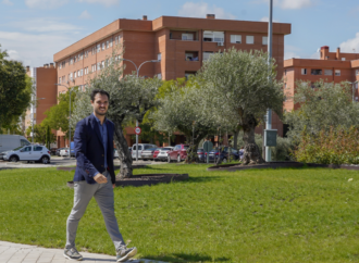 Remodelada la gran Rotonda Soto Norte de Torrejón, situada entre las avenidas Cristóbal Colón y Descubrimientos