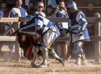 El torrejonero, Daniel Bernardos, presente en el VII campeonato nacional de combate medieval de Belmonte (Cuenca)