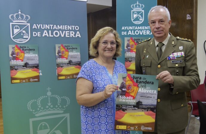 Exhibición del Ejército y jura de bandera civil, este sábado en Alovera