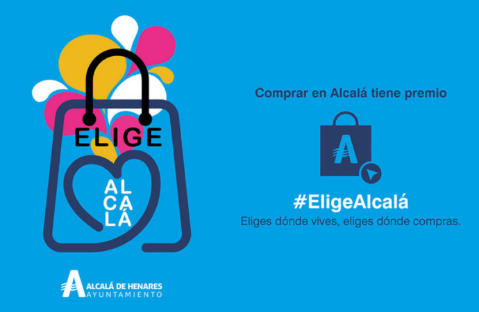 El viernes arranca la campaña de apoyo al comercio «Elige Alcalá» 