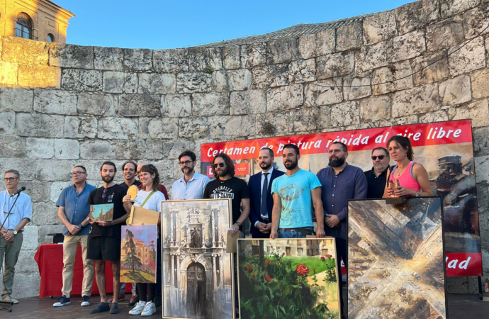 Ganadores del XX Certamen de pintura rápida al aire libre de Alcalá