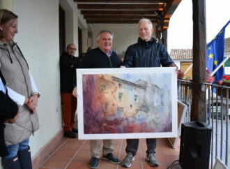 El pintor Justin Philip Williams se alzó con el primer premio del Concurso de Pintura Rápida en Horche