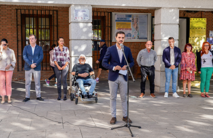 Minuto de silencio en Torrejón como condena enérgica a los gravísimos ataques terroristas contra Israel