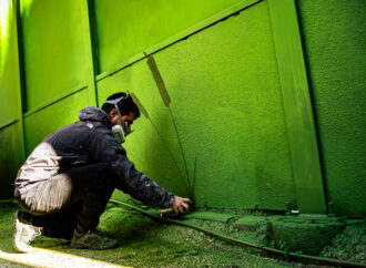 Arranca el proyecto para la renovación de una de las pantallas acústicas de la carretera de Circunvalación en San Fernando