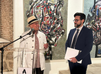 El artista Andrés Puig dona ‘¿Dónde estás ingenioso hidalgo?’ a la colección de arte de Alcalá de Henares