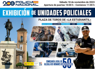 Exhibición de Unidades Policiales en la plaza de Toros de Alcalá de Henares el próximo día 18