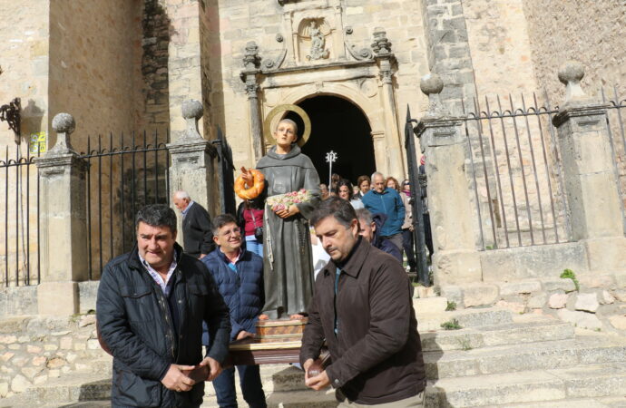 Cogolludo recuerda cómo San Diego de Alcalá acabó con la peste en la villa en 1599
