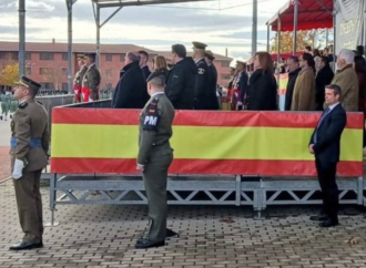 ‘Parada Militar’ en la Base de Paracuellos con motivo de la celebración de la festividad de la Inmaculada Concepción