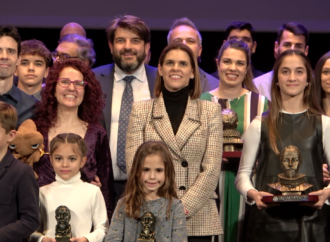 Ganadores y finalistas de los Premios Cervantes al Deporte 2023 entregados en Alcalá de Henares