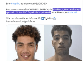 Fuga Alcalá Meco / La Policía difunde fotos del peligroso preso fugado