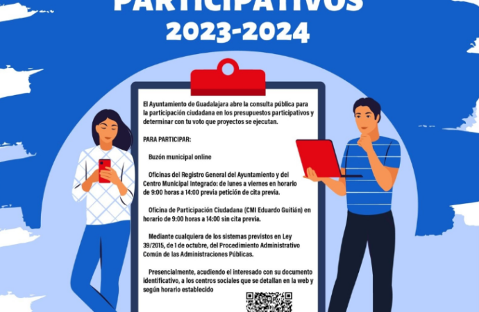 Presupuestos participativos de Guadalajara: últimos días para presentar proyectos