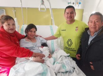 Matías, el primer bebé nacido en el Hospital de Guadalajara en este 2024