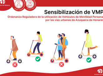 ¿Cómo usar bien los patinetes y otros VMP para que no te multen? Azuqueca lo recuerda
