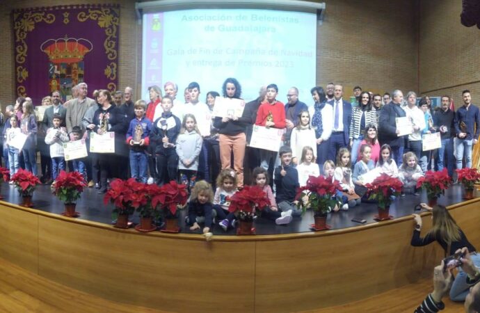 Ganadores y entrega de premios del Concurso Provincial de Belenes en Guadalajara