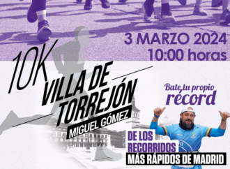 “10K Villa de Torrejón – Miguel Gómez”: plazas disponibles para el domingo 3 de marzo
