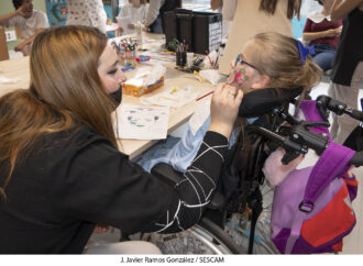 Pintacaras en Pediatría por el Carnaval en el Hospital de Guadalajara