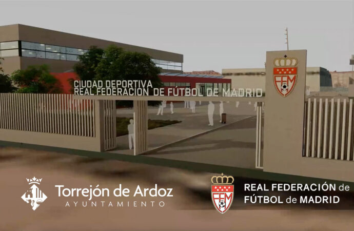 Presentada en Torrejón la nueva Ciudad Deportiva de la Real Federación de Fútbol de Madrid