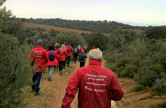 El Camino de Cervantes dedicó su octava ruta al paciente ostomizado en Ribatejada