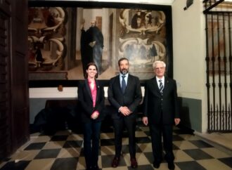La Fundación Antezana presenta la restauración de un impresionante cuadro de San Ignacio de Loyola en Alcalá de Henares