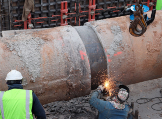 Realizan obras para la nueva derivación autorizada Aguas del Sorbe a la Campiña Baja