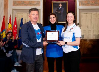 Recepción en el Ayuntamiento al Club Patín Alcalá Hockey tras ganar la Copa de la Princesa