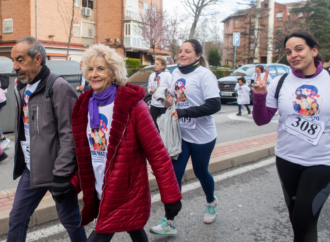 La Milla de la Igualdad por el 8M en Alcalá contó con numerosa participación y actividades