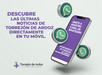 Nuevo canal de Whatsapp municipal en Torrejón para ofrecer noticias de actualidad e información