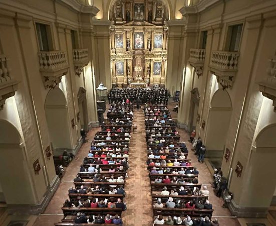 Conciertos de Semana Santa 2024 en Alcalá: el Orfeón Complutense emocionó en Santa María