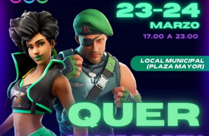 Videojuegos y novedades en la III Quer Game Party los días 23 y 24 de marzo