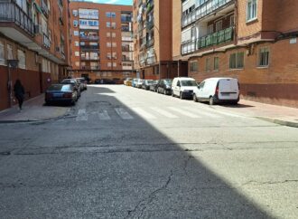 Continúan las obras en Alcalá en la calle Sil desde la calle Rio Miño hasta la calle Ronda Pescadería