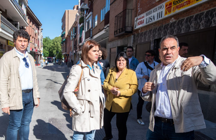 Finaliza la remodelación del eje de las Calles Talamanca y Ángel de Alcalá