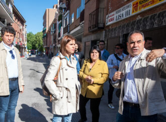 Finaliza la remodelación del eje de las Calles Talamanca y Ángel de Alcalá