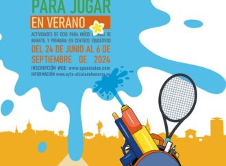 Abierto el plazo de inscripción para el programa “Abierto para jugar en verano” en Alcalá
