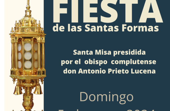 Alcalá de Henares celebrará el 5 de mayo la fiesta de las Santas Formas