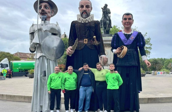 Los gigantes de Alcalá, presentes en el multitudinario ‘Encuentro Nacional de Gigantes’ de Barcelona