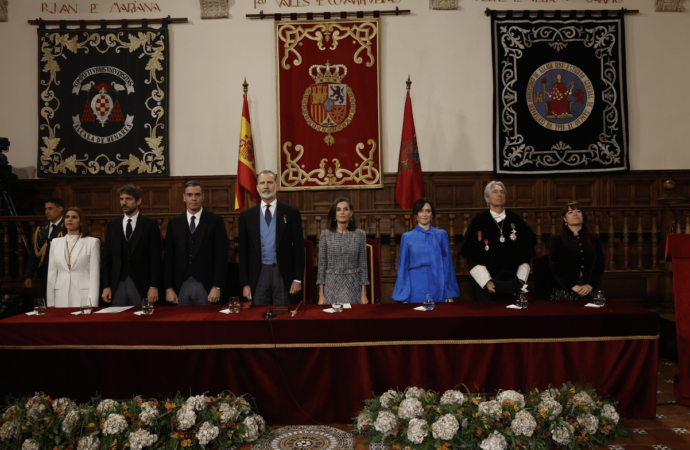 Los Reyes de España entregan en Alcalá este jueves el Premio Cervantes a Gonzalo Celorio