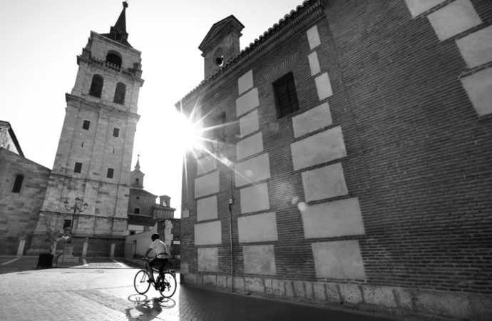 La historia de Alcalá en fotos / La torre de la Catedral Magistral