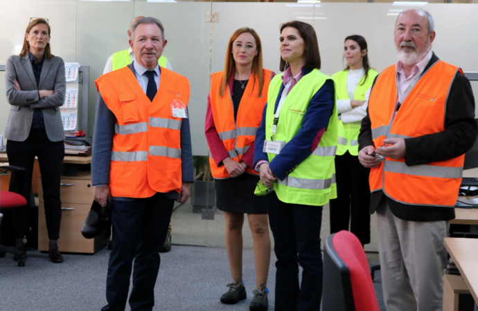 Ronda de contactos de la alcaldesa de Alcalá, Judith Piquet, con empresas de la ciudad