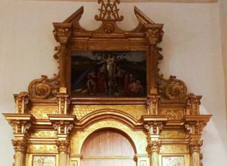 Inaugurada la restauración del retablo barroco de Almonacid