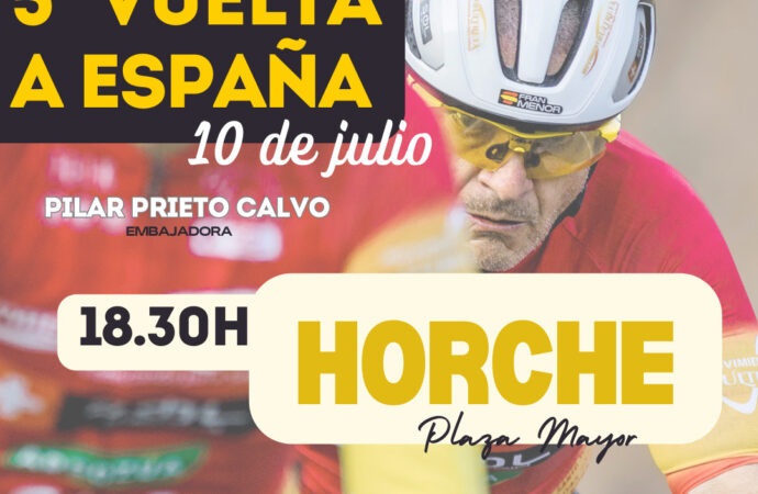 Ciclismo: la 5ª Vuelta a España Ultreya Más Sol llegará a Horche el próximo 10 de julio