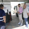 Presentada la Electrolinera de Torrejón, una estación de recarga para 22 vehículos eléctricos del servicio municipal de limpieza