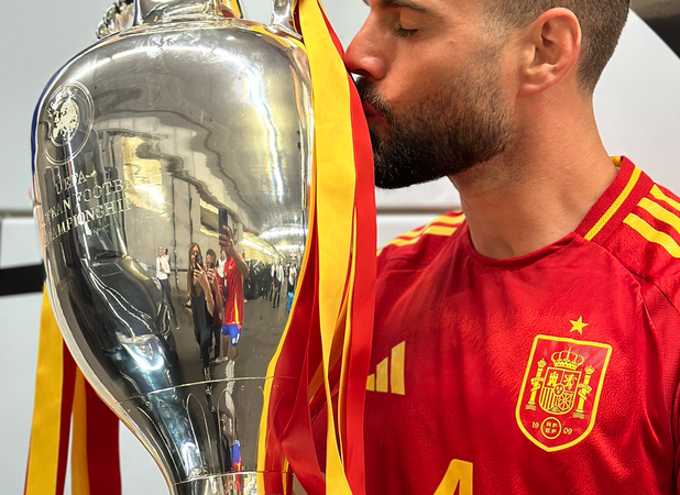 Eurocopa 2024: el alcalaíno Nacho hace historia al ganar la Champions y la Eurocopa el mismo año