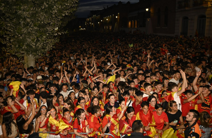 Eurocopa 2024: fiesta en Alcalá para celebrar el triunfo de España